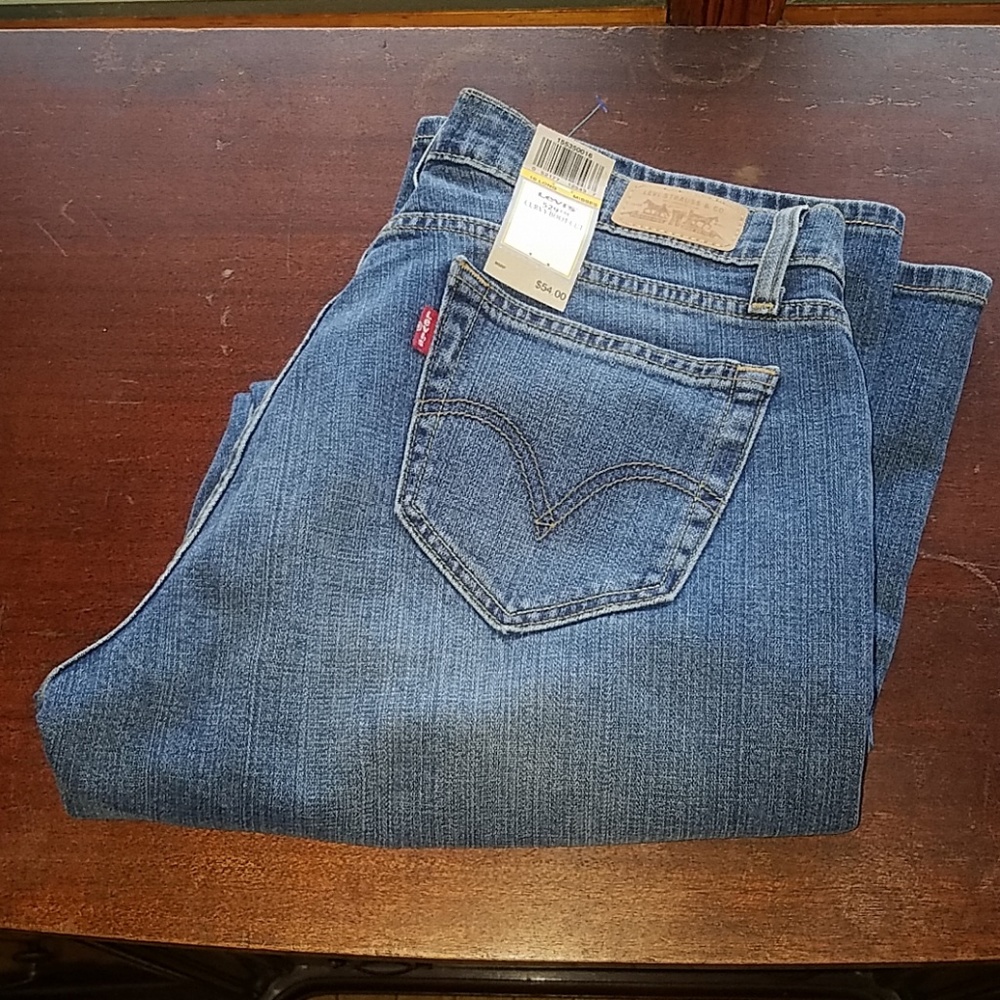 NWT Women's Levi's Jean's 529 curvy boot 10L